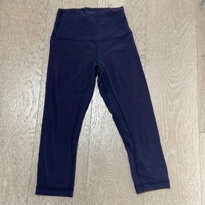 Lululemon size 4 navy blue leggings